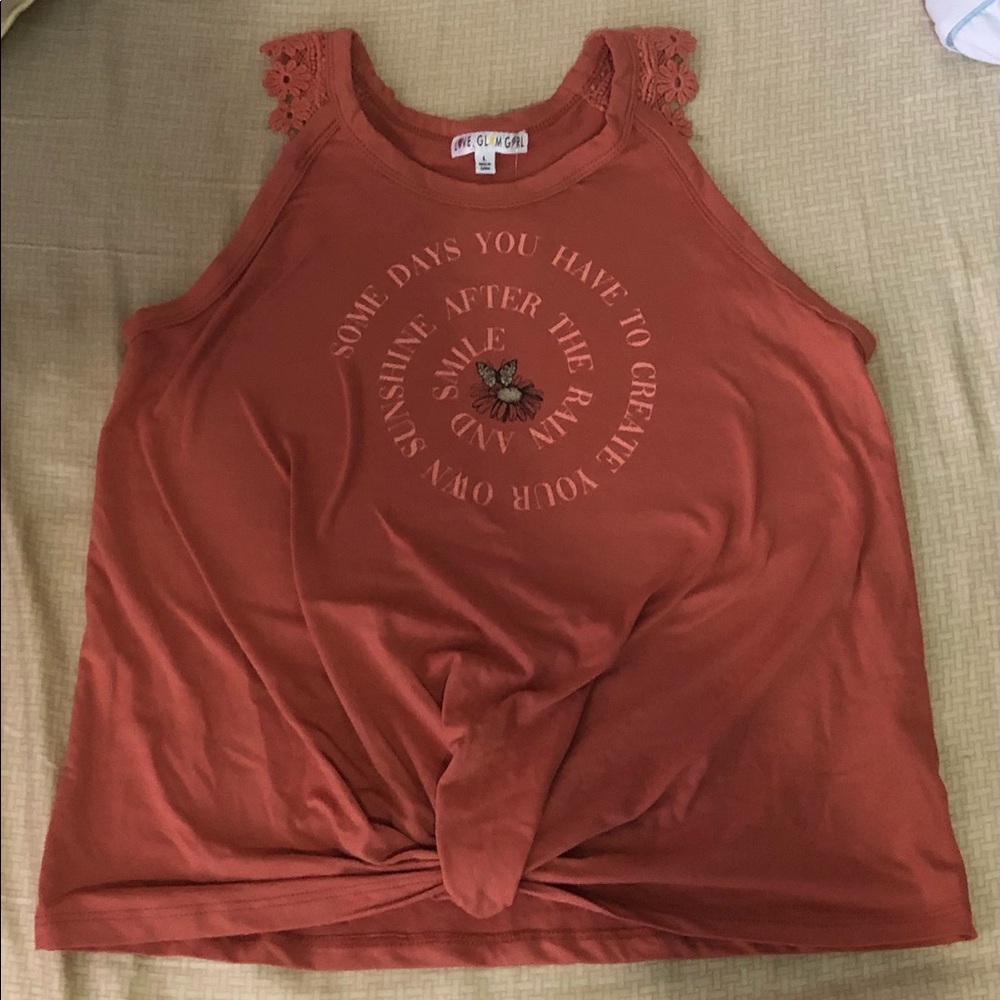 Brand New Love Glam Girl Tank size L